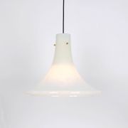 Suspension en verre opalin par Limburg, Allemagne, années 1970