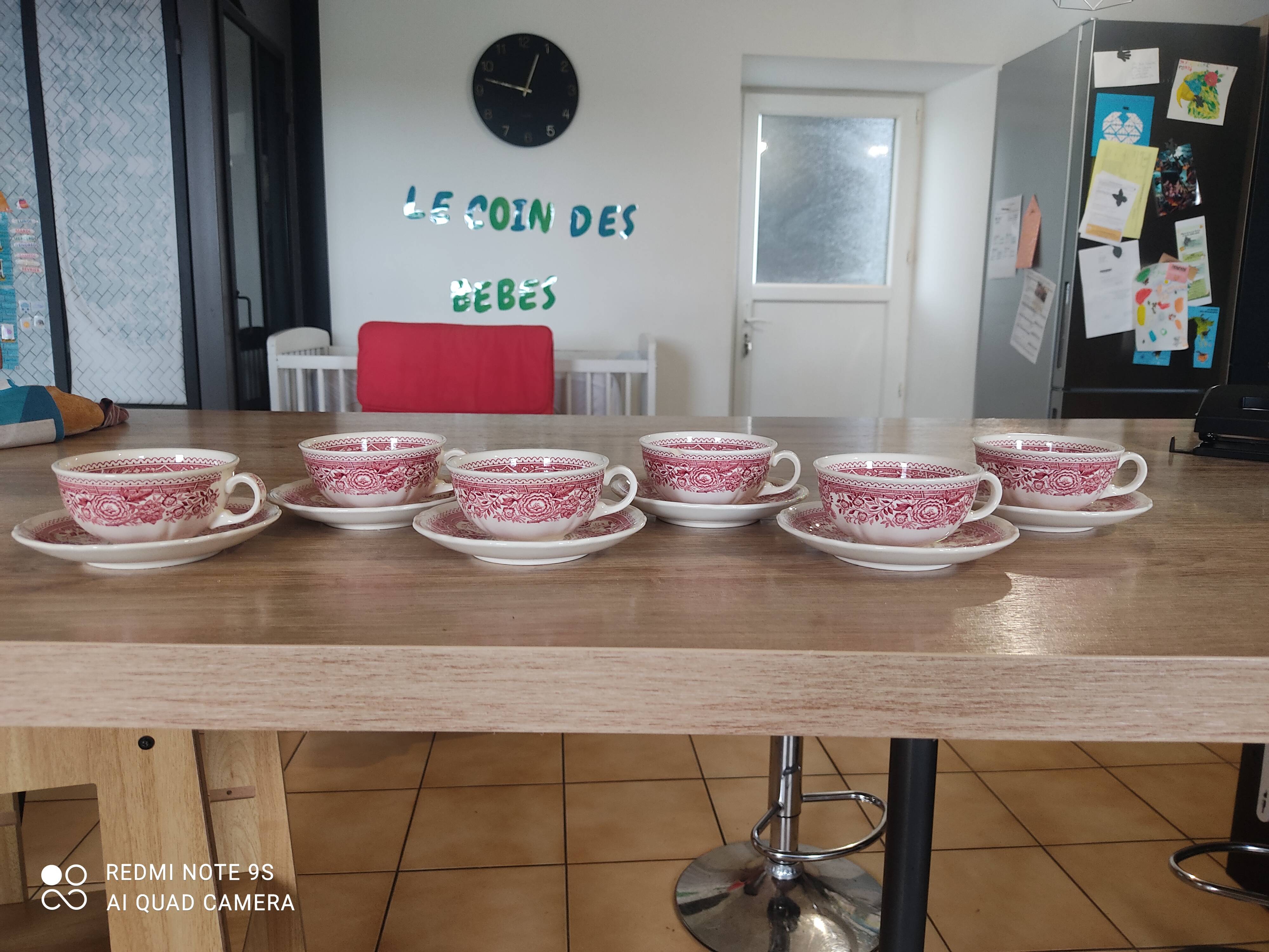 Villeroy and Boch coffee cups, Burgenland series