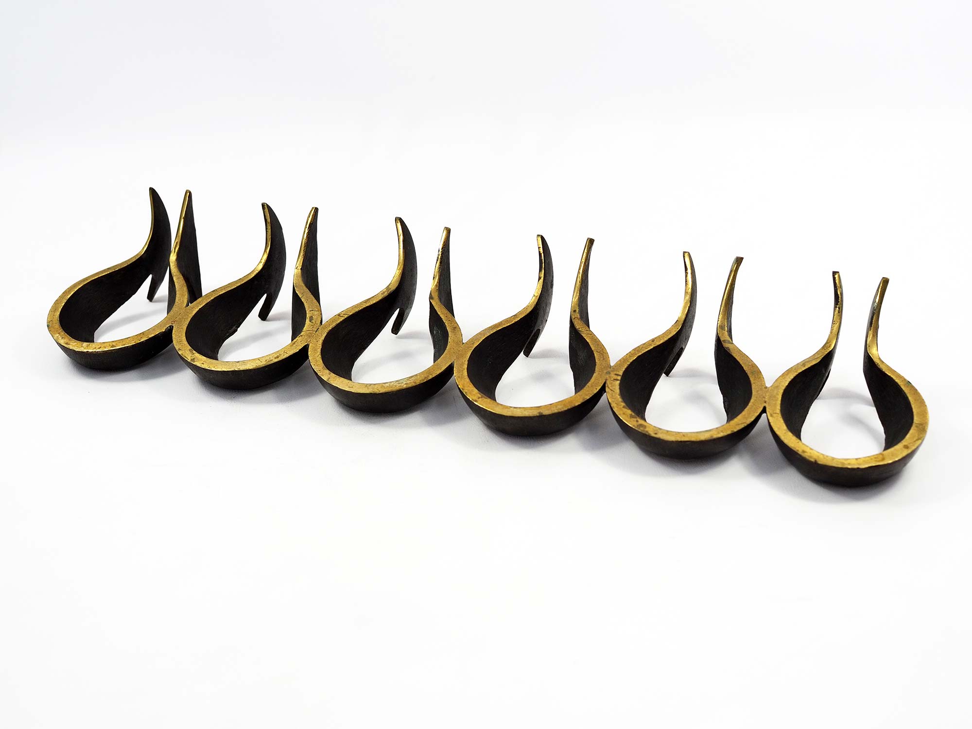 Austrian bronze pipe door Mileu century