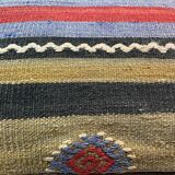 Vintage turkish kilim cushion cover