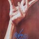Official poster Roland Garros 1994 by Ernest Pignon-Ernest