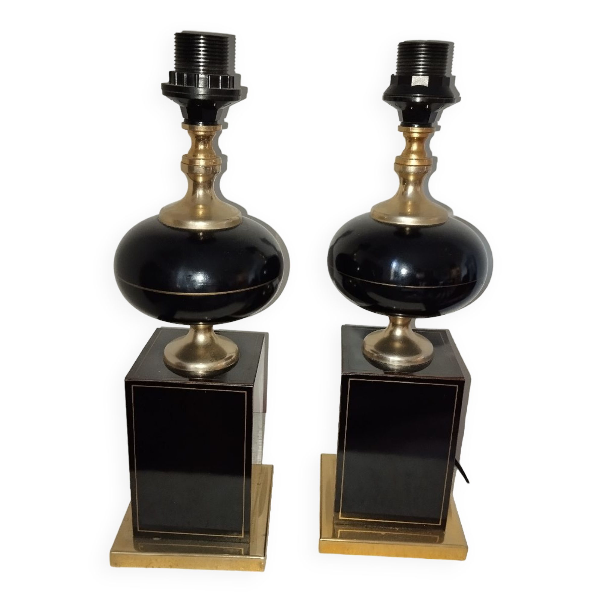 Pair of Le Dauphin Jenning house lamps