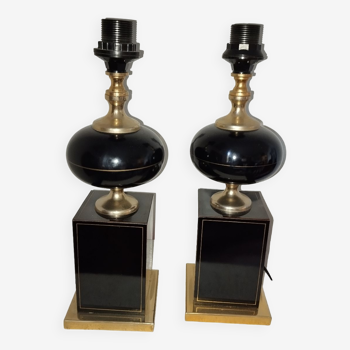 Pair of Le Dauphin Jenning house lamps