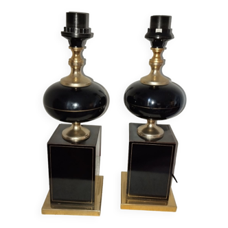 Pair of Le Dauphin Jenning house lamps