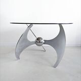Adjustable Dining/Coffee Table by Luciano Campanini for Cama 1970s