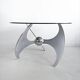 Adjustable Dining/Coffee Table by Luciano Campanini for Cama 1970s