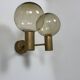 Pair of vintage double wall lights, Hans-Agne Jakobsson V 149/2 Sweden 70