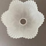 Frosted glass lampshade