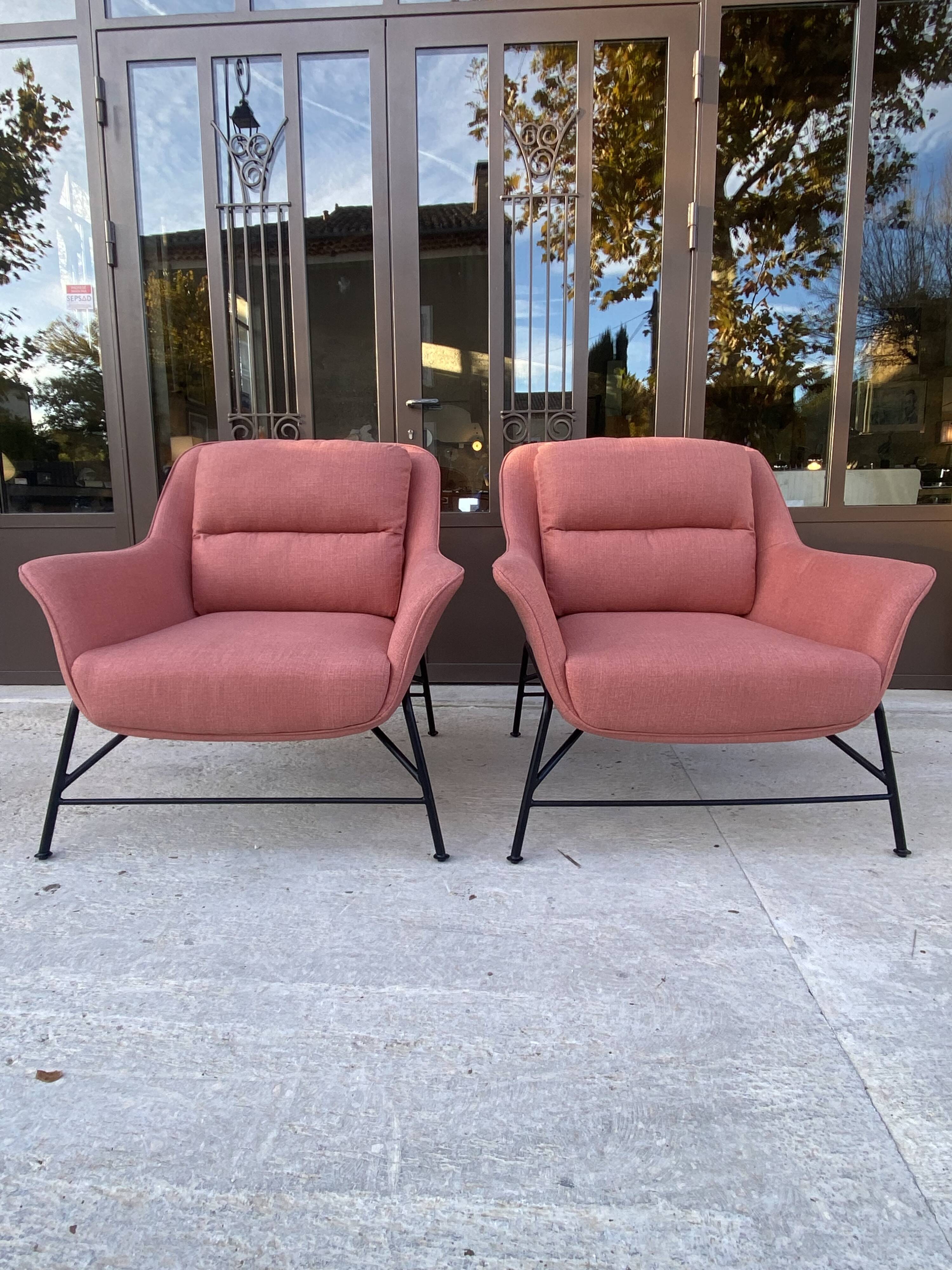 Paire de fauteuils ‘ Sadira Chair ‘ Edition Teulat