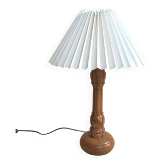 Lampe en bois