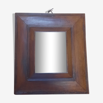 Wooden mirror