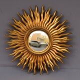 Vintage resin sun mirror