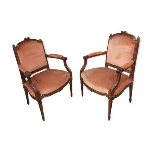 paire de fauteuils de