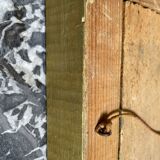 Old painting, river landscape signed M.Bonvin