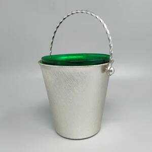 1960s mid-century modern Italian ice bucket by Giovanni Alessi (FAO)