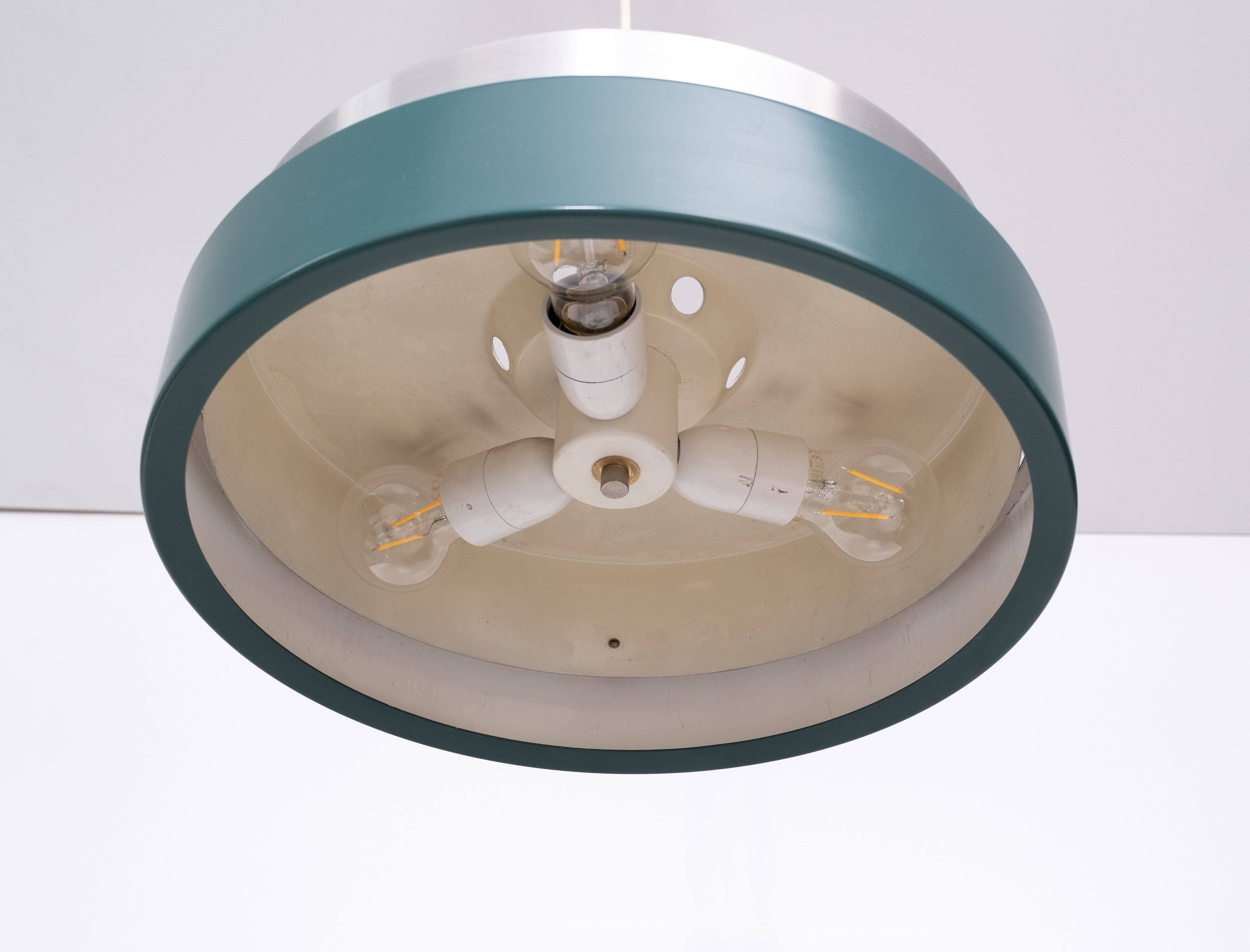 Aluminum pendant lamp, 1970s