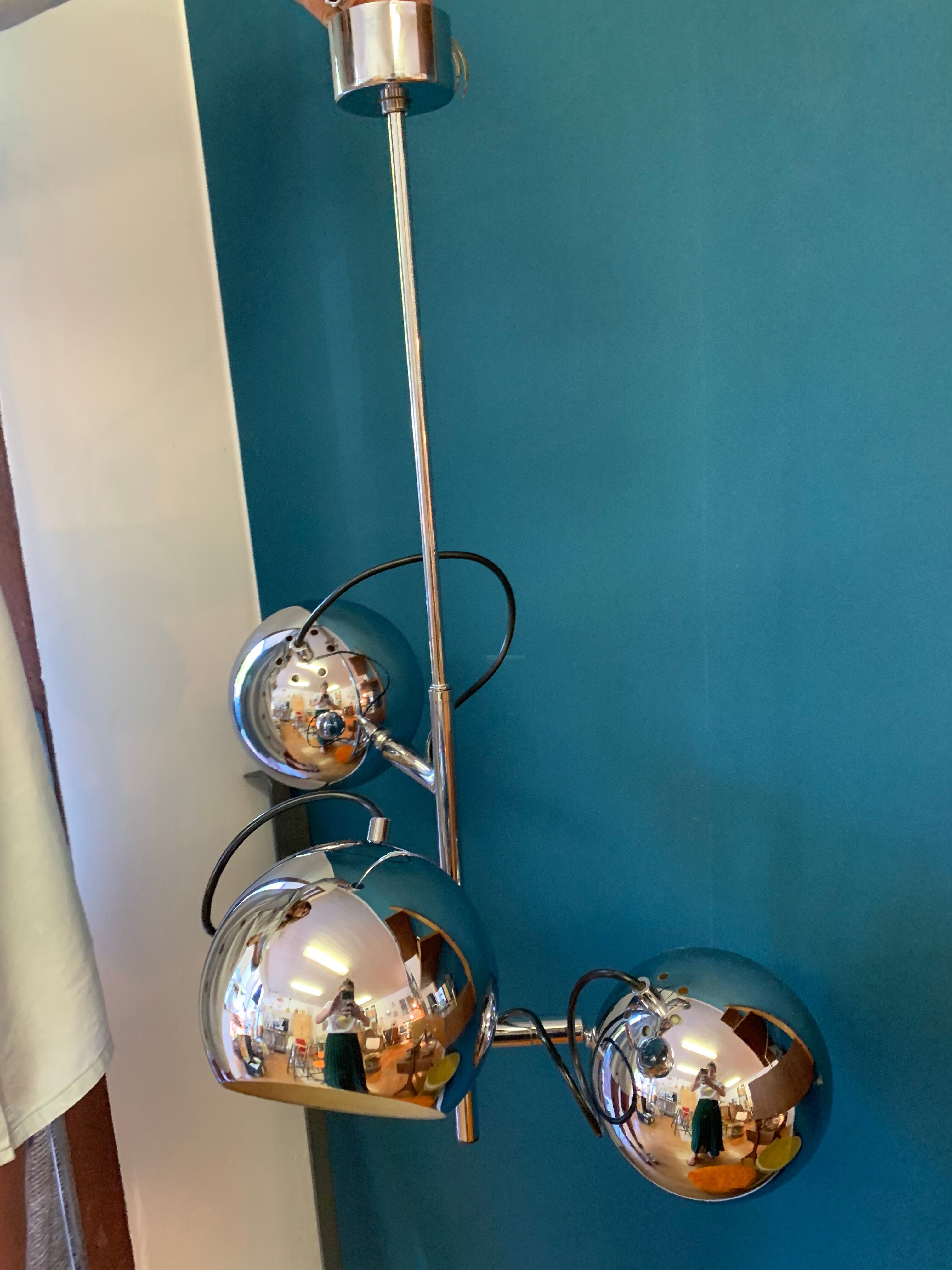 Suspension eyeball 3 lights 70 years