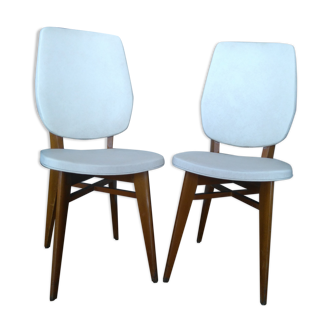 2 scandinavian chairs