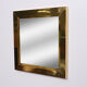 Brass mirror 1970 italy