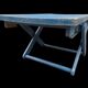 Vintage adjustable coffee table