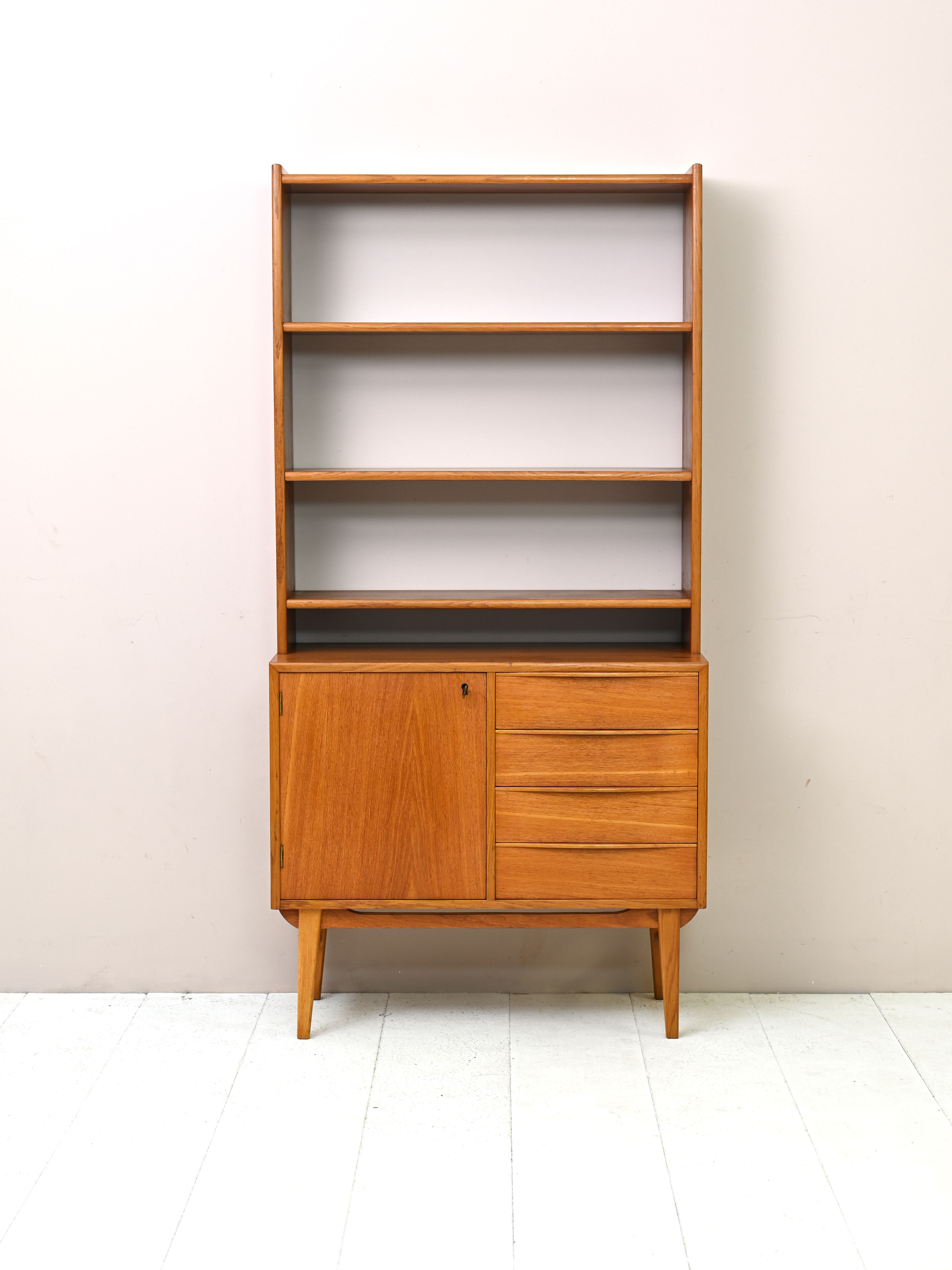 Scandinavian modular bookcases