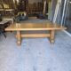 Oak farmhouse table