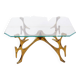 Table basse sculpturale dans le style de Fred Brouard