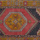 Red & Orange Turkish Wool Rug sku 2493