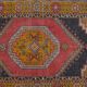 Red & Orange Turkish Wool Rug sku 2493