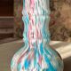 Vase Legras en verre  marmoréen