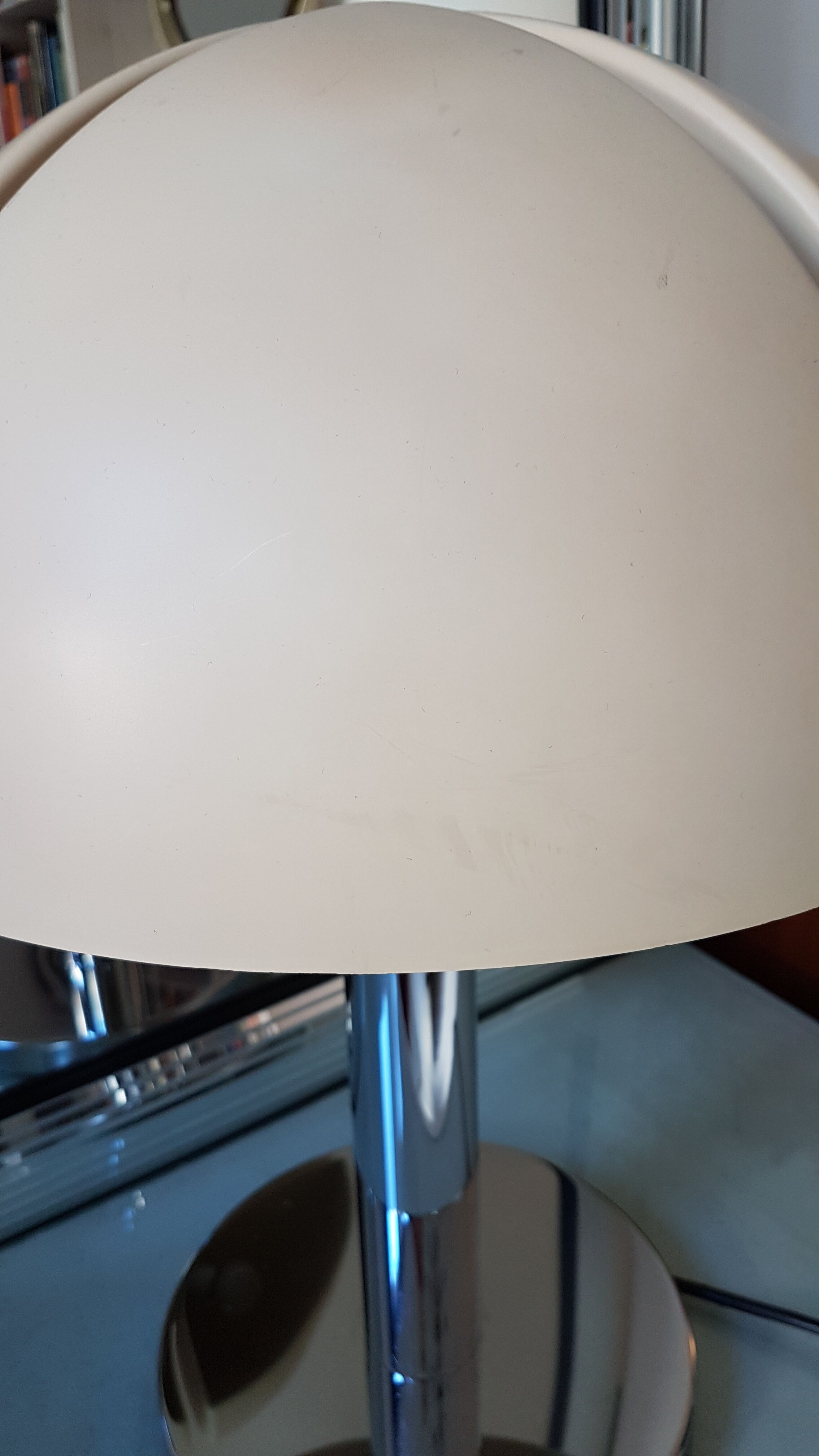 Vintage large Raak mushroom desk lamp 'Octavo'  Space Age, 1970s