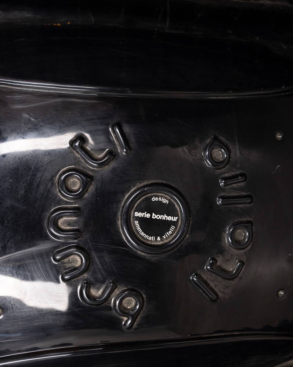 Paire de fauteuils années 1970 mod. bonheur design ammannati & vitelli pour brunati