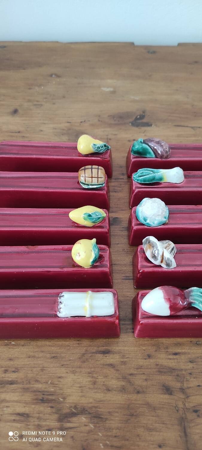 Ceramic knife holder set