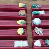 Ceramic knife holder set