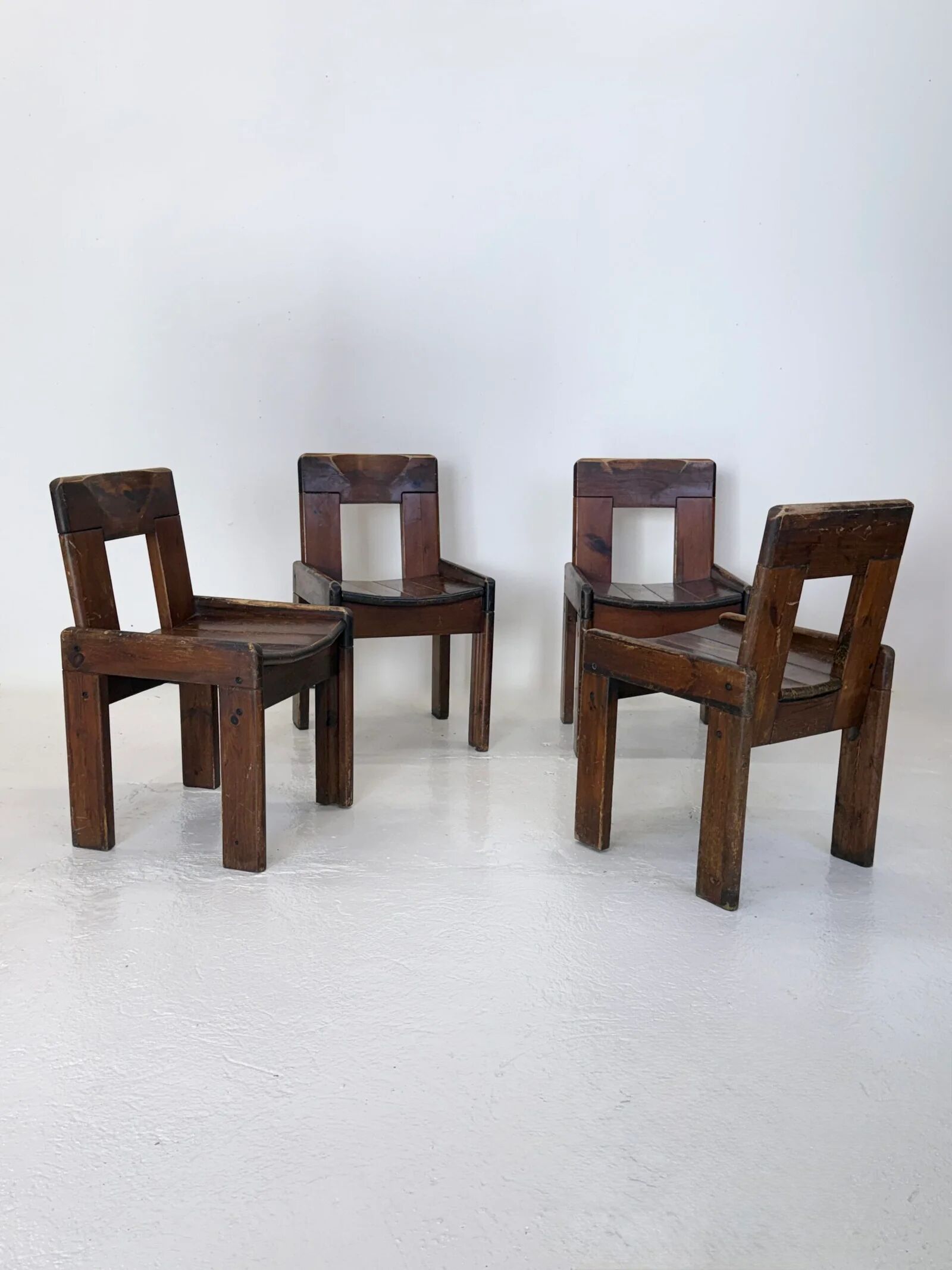 Chairs – Silvio Coppola for Fratelli Montina, 1970s