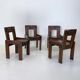 Chairs – Silvio Coppola for Fratelli Montina, 1970s