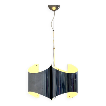 Suspension Space Age chromé, 1970