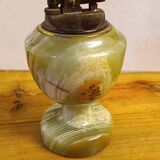 Green onyx table lighter