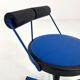 Chaise de bureau ajustable bleu de Bieffeplast, 1980