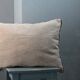 Coussin bohème chic en tapisserie d'ameublement