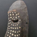Ndaaka or Bali initiation mask | painted carved wood | h: 25 cm | Democratic Republic of the Congo