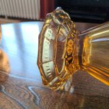 Art deco glass vase