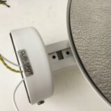 Pair of 80s metal wall lights