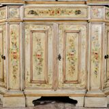 Hand-painted Venetian-style sideboard, mid-20th century