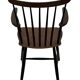 Vintage Danish spindle chair from the 1960s, Tapiovaara style armrests