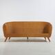 Oak & Rattan Sofa, 1970s (MK10668)