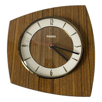 Bayard clock in vintage formica