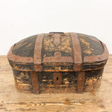 Late 18th century Swedish folkart travel chest