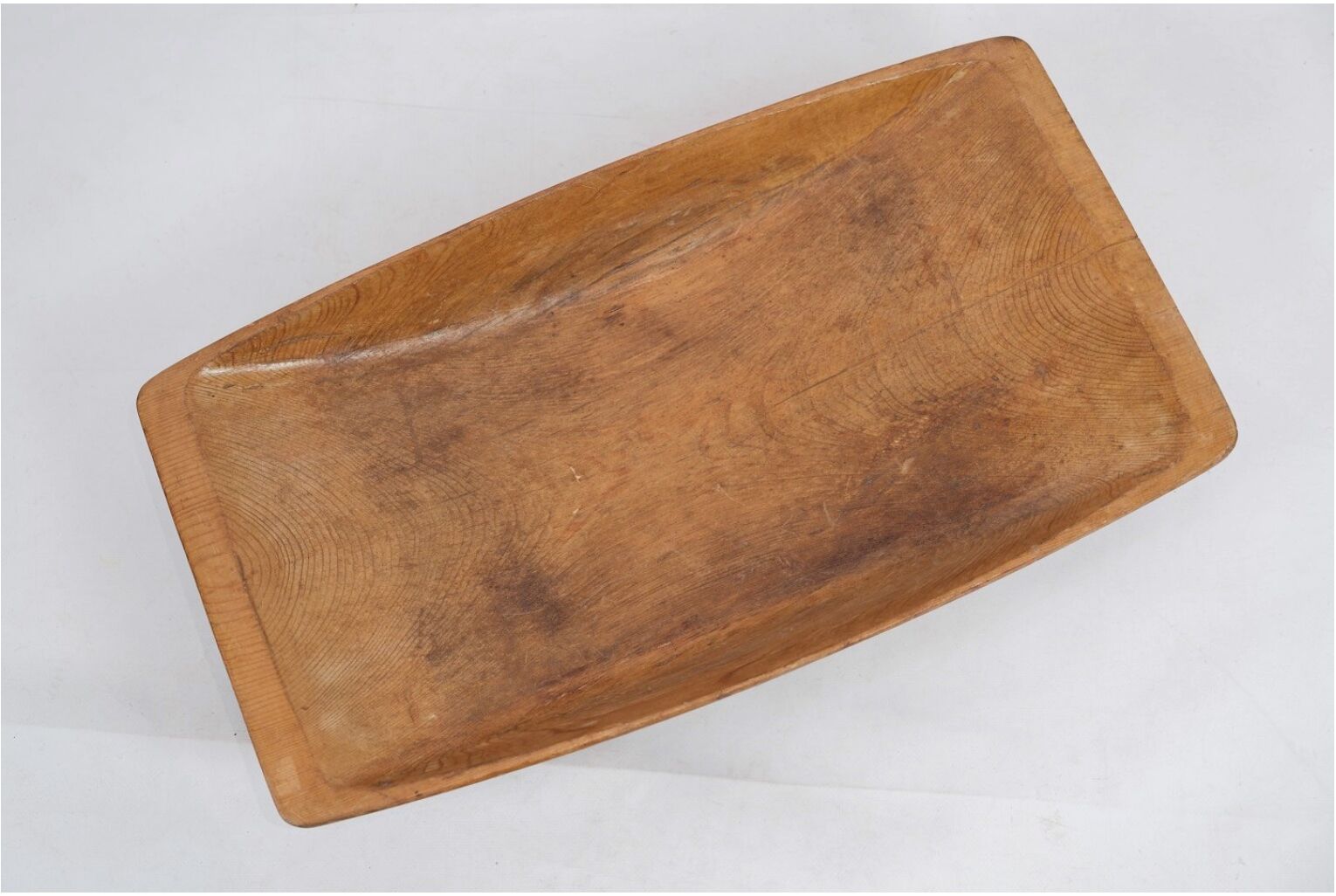 Dating Trough in Solid Natural Wood Made in Denmark from Around the Year 1840s