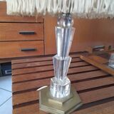 Old lamp signed Morand